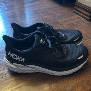 Women’s black Hokas size 9.5